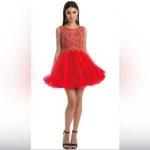 Stunningly Romantic Mini A-line Dress